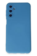 Mey İthalat® Samsung Galaxy M14 5G Kılıf Nano içi Kadife Silikon - Mavi