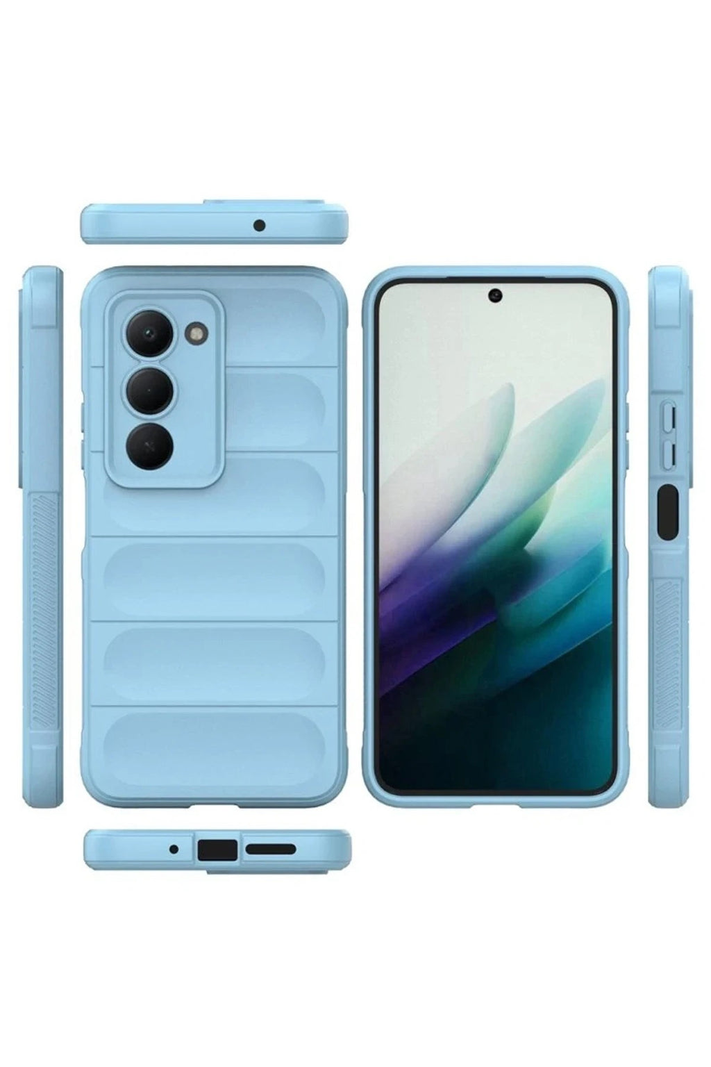 Mey İthalat® Redmi 15 4G Optimum Silikon - Sky Blue