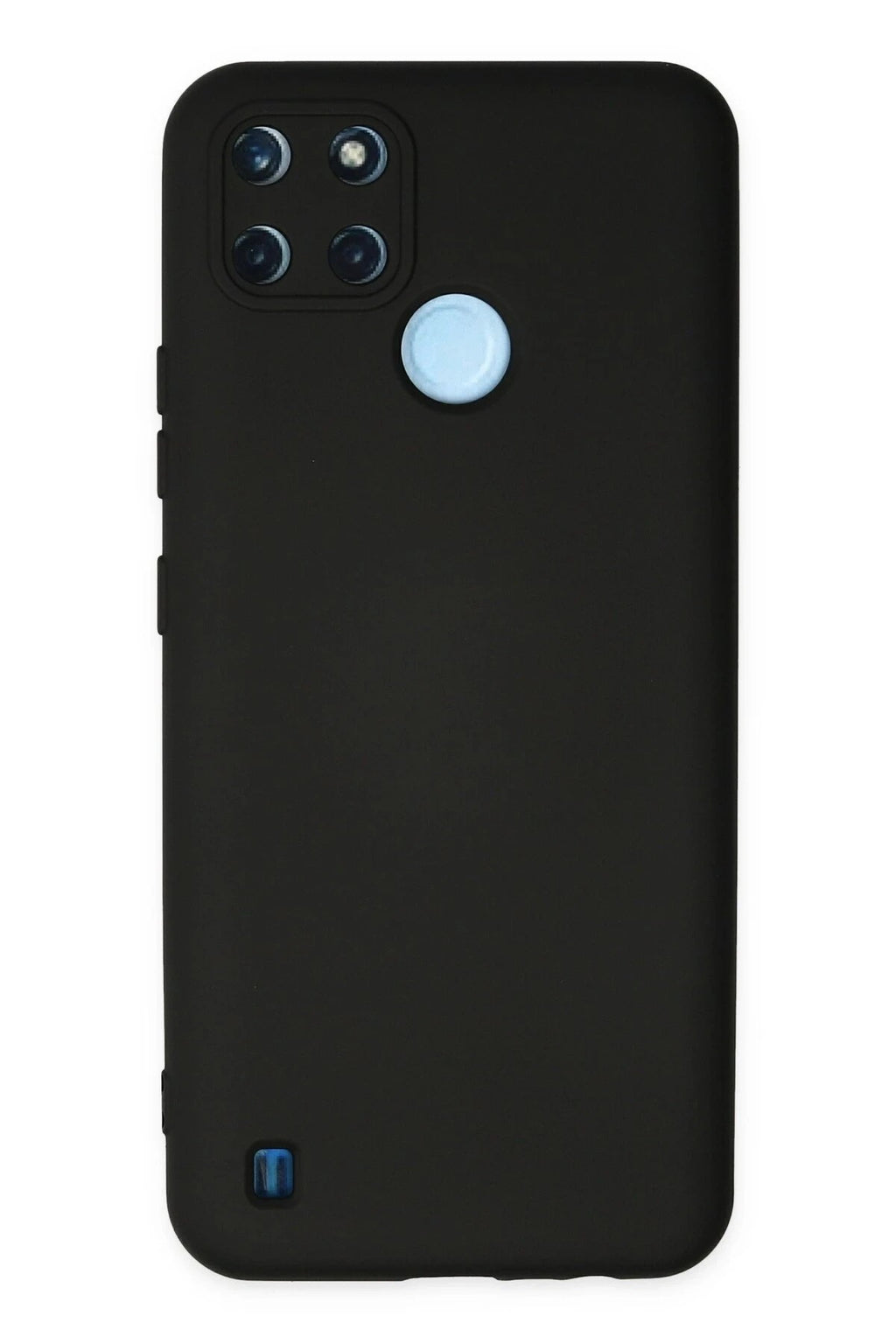 Mey İthalat® Realme C25Y Kılıf Nano içi Kadife Silikon - Siyah