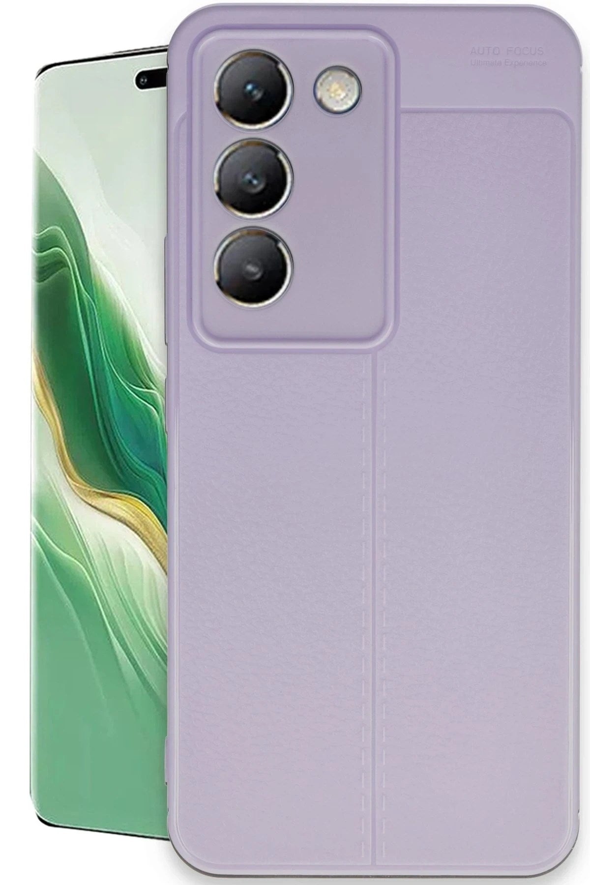 Mey İthalat® Vivo V30 Lite 4G Kılıf Auto Focus Kapak - Lila