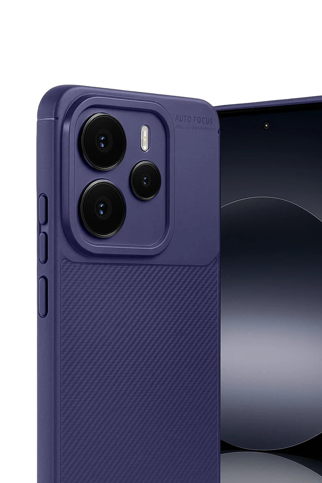 Mey İthalat® Note 14 5G Auto Focus Karbon Kapak - Lacivert