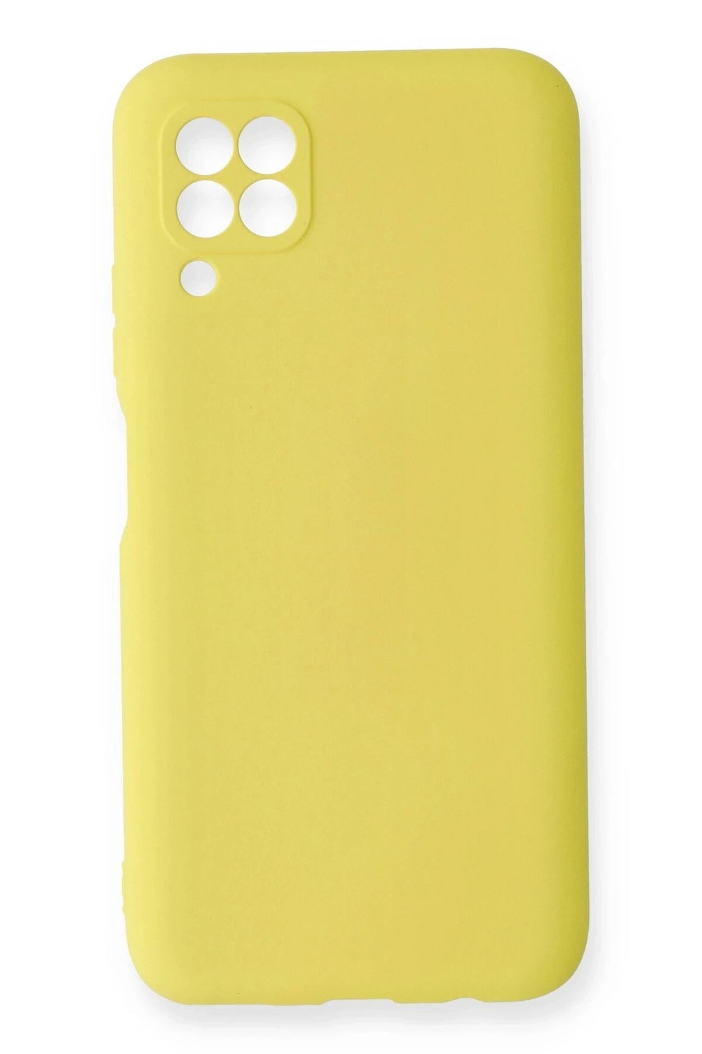 Mey İthalat® Huawei P40 Lite Kılıf Nano içi Kadife Silikon - Sarı