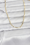 Mey İthalat® CM 14K Gold Renk Ezme Zincir 60 cm Kadın Kolye