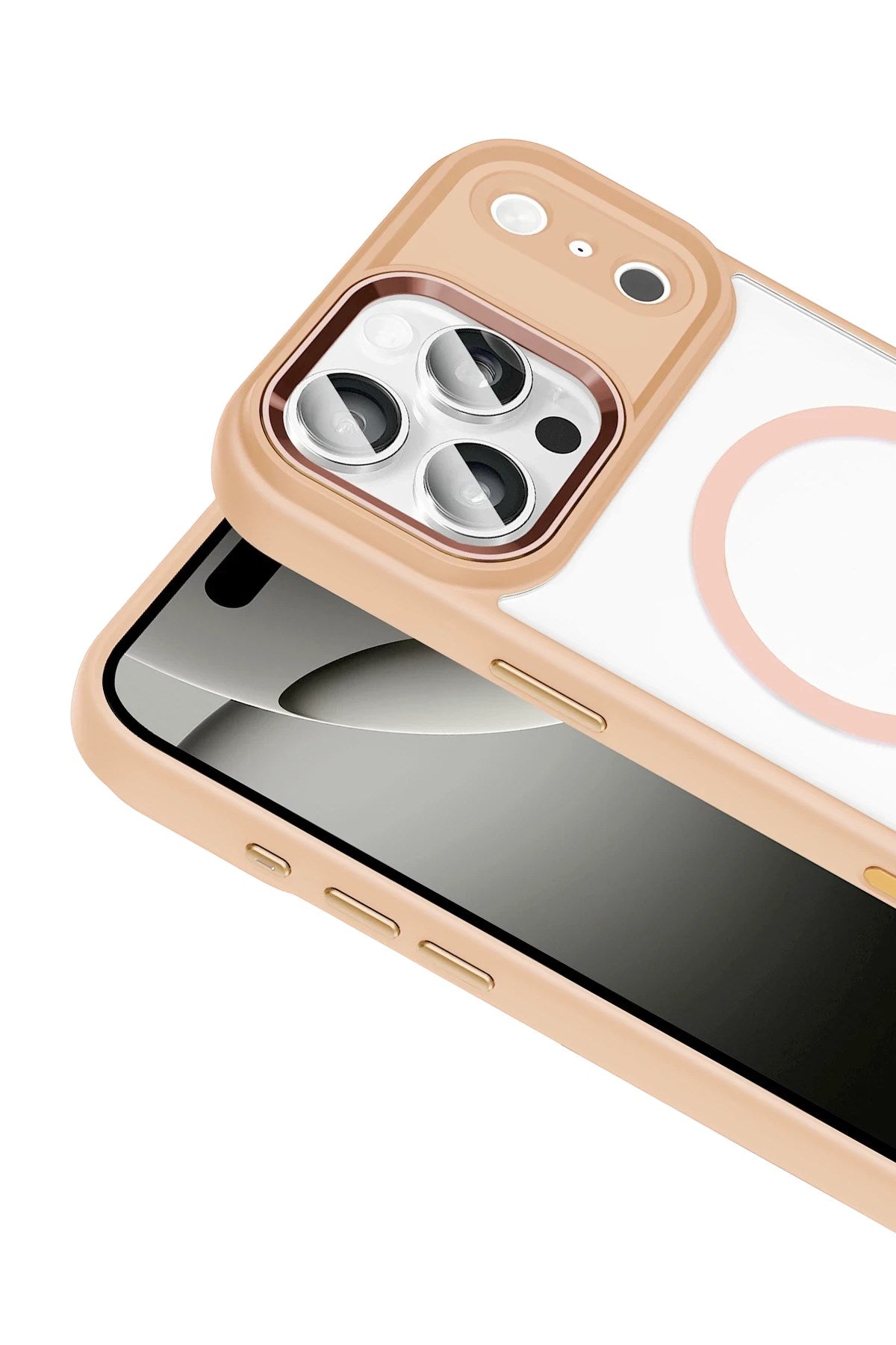 Mey İthalat® iPhone 17 Pro Max Terea Magsafe Kapak - Pembe