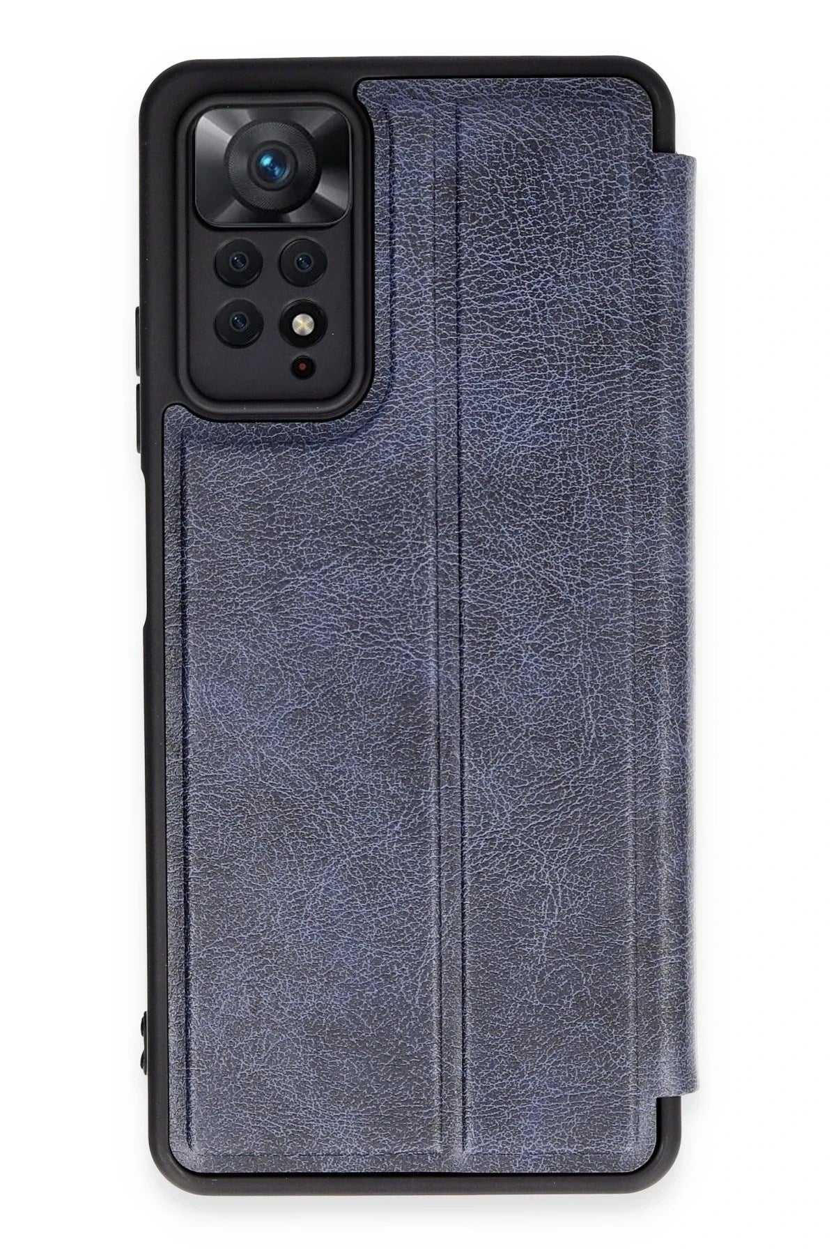 Mey İthalat® Redmi Note 12 Pro 4G Kılıf Flip Cover - Lacivert