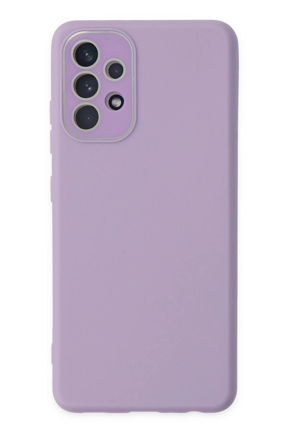 Mey İthalat® Samsung Galaxy A53 5G Kılıf Lansman Glass Kapak - Lila