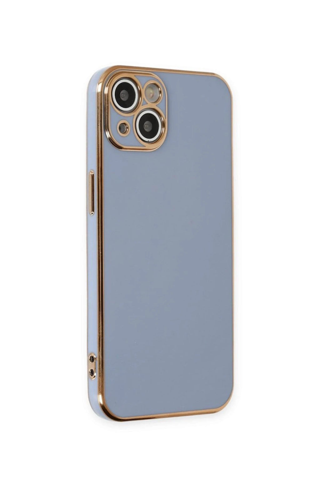Mey İthalat® iPhone 15 Kılıf Volet Silikon - Mavi