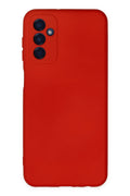 Mey İthalat® Samsung Galaxy M23 Kılıf Nano içi Kadife Silikon - Kırmızı