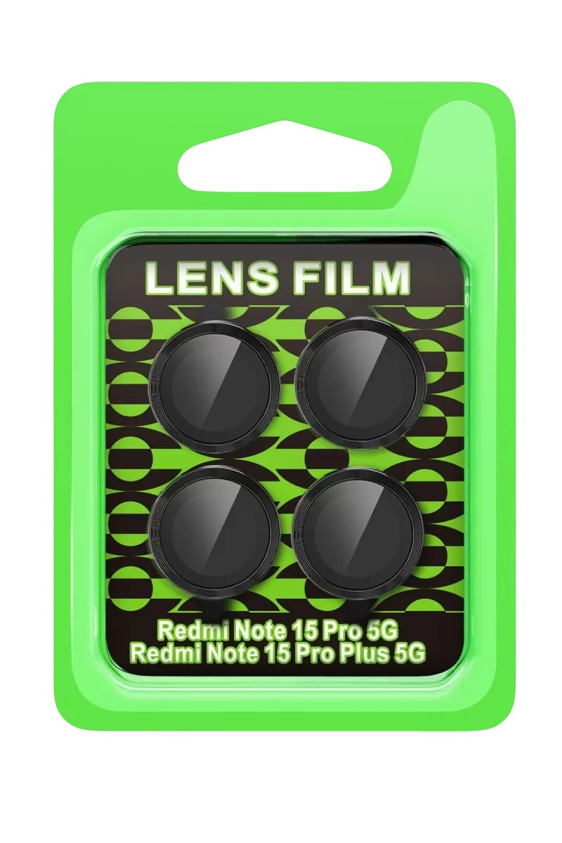 Mey İthalat® Redmi Note 15 Pro Plus 5G Raze Metal Kamera Lens - Siyah