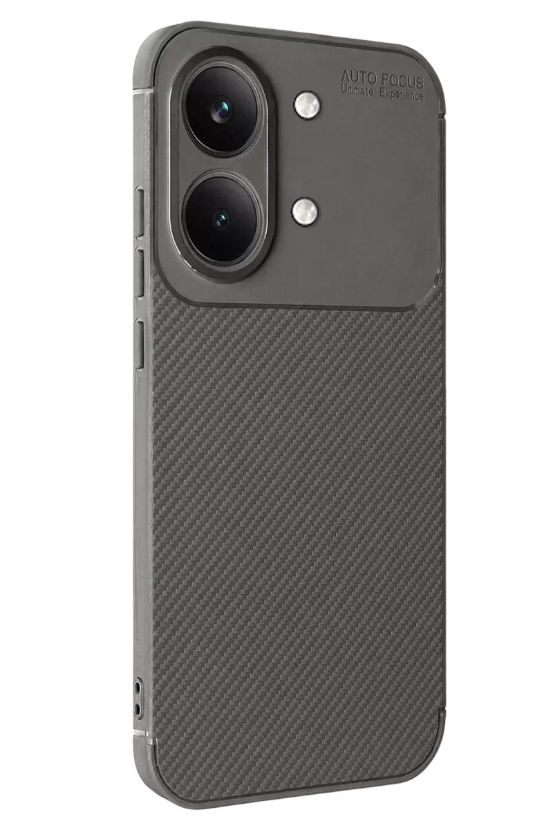 Mey İthalat® Poco X8 Pro Max Auto Focus Karbon Kapak - Gri