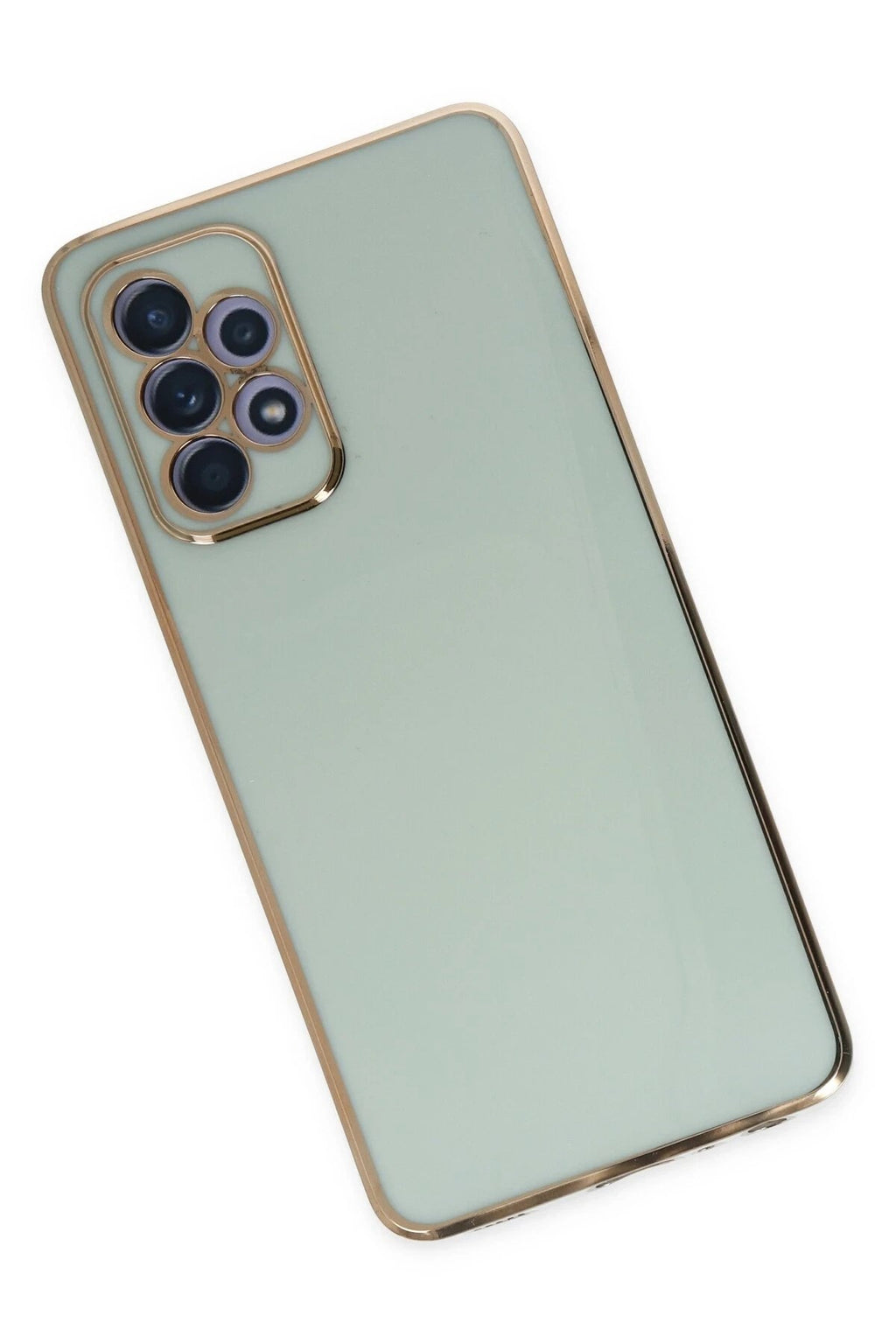 Mey İthalat® Samsung Galaxy A52 Kılıf Volet Silikon - Açık Yeşil