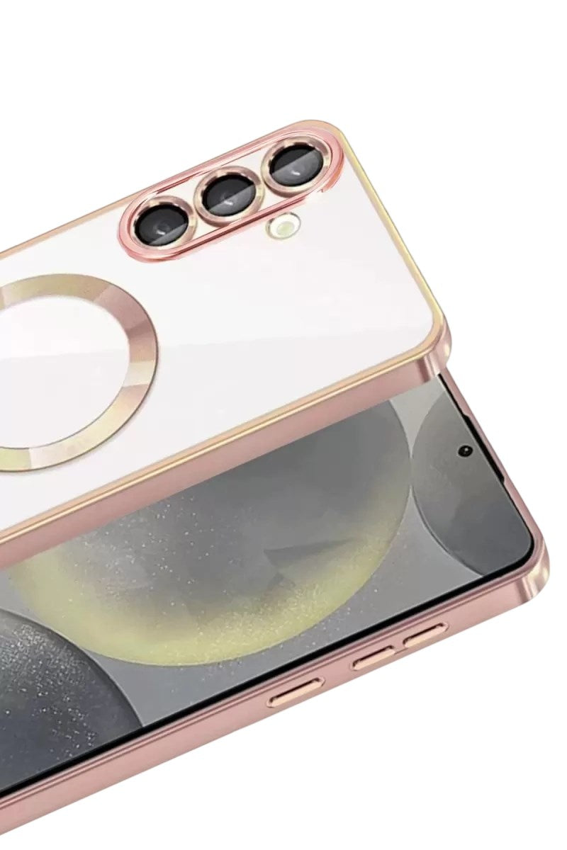 Mey İthalat® Samsung Galaxy A37 5G Kross Magneticsafe Kapak - Rose