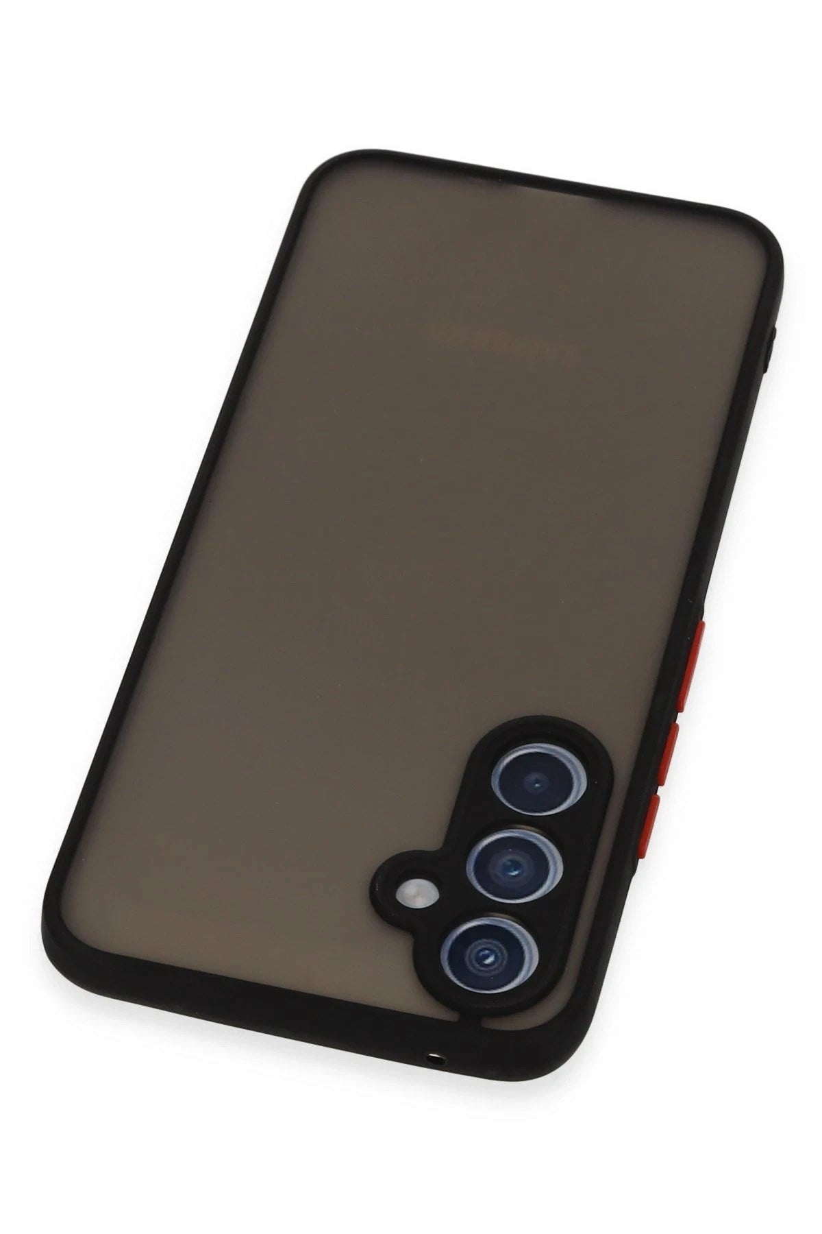 Mey İthalat® Samsung Galaxy A34 5G Kılıf Montreal Silikon Kapak - Siyah