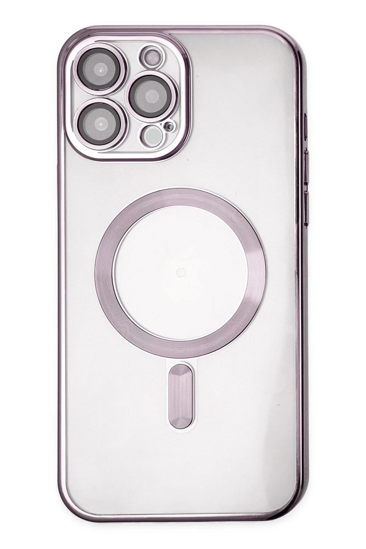 Mey İthalat® iPhone 13 Pro Kılıf Kross Magneticsafe Kapak - Mor