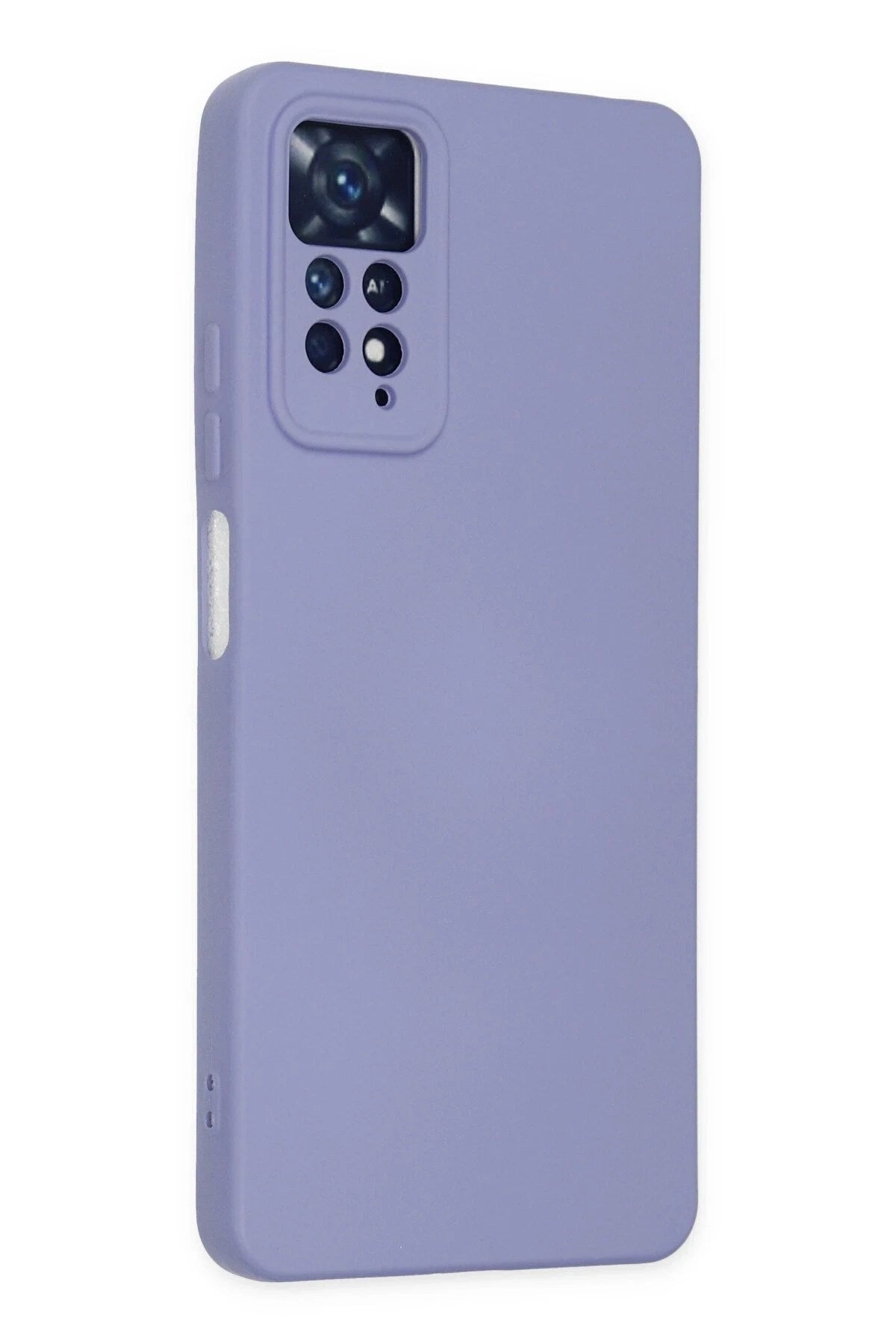 Mey İthalat® Redmi Note 11 Pro Kılıf Nano içi Kadife Silikon - Lila