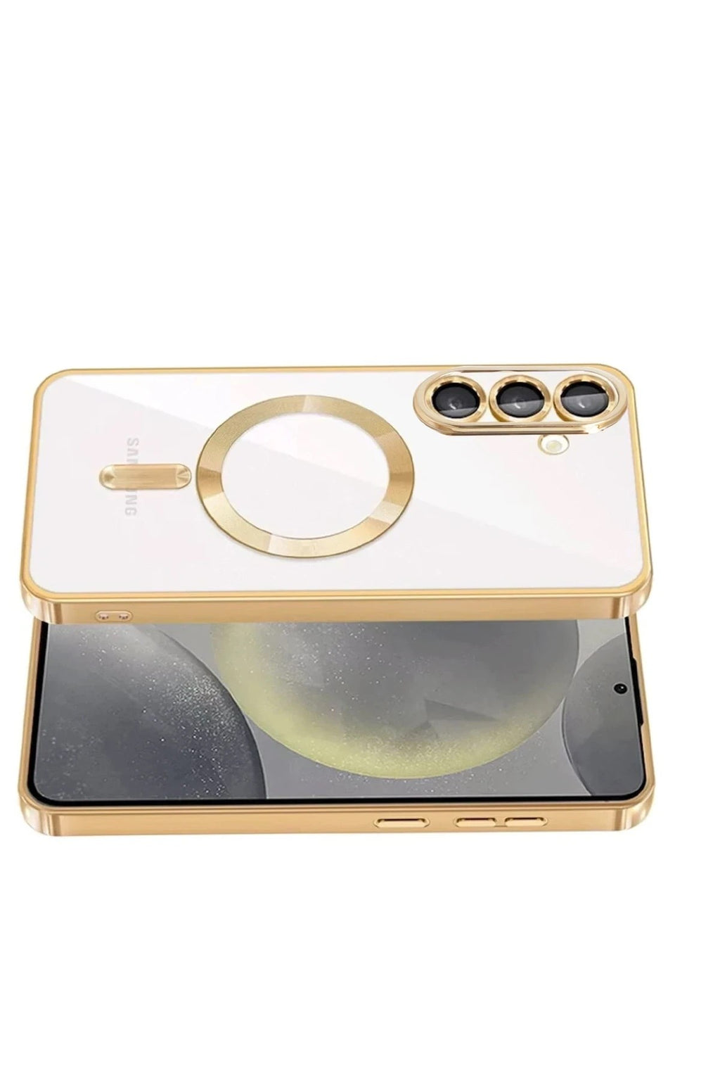 Mey İthalat® Samsung Galaxy S26 Kross Magneticsafe Kapak - Gold