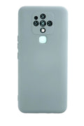 Mey İthalat® Tecno Camon 16 Kılıf Nano içi Kadife Silikon - Buz Mavisi