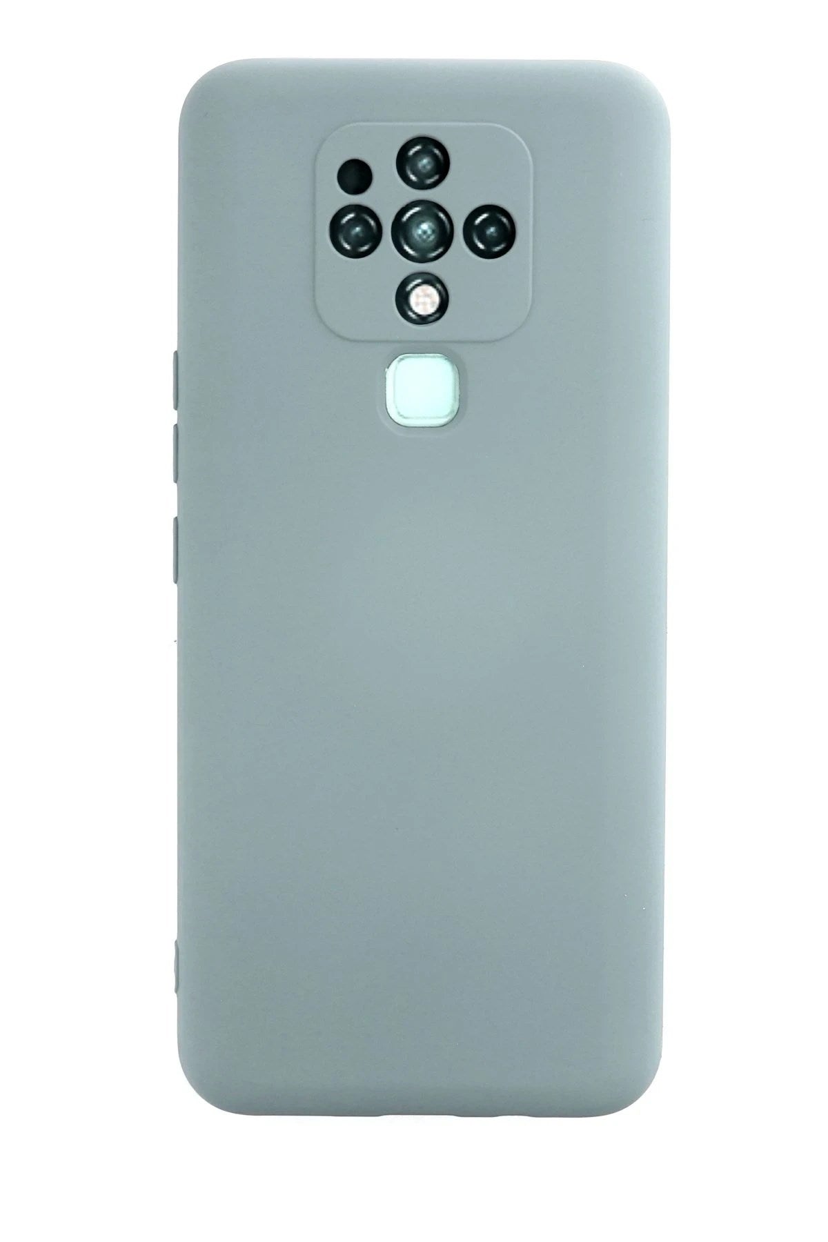 Mey İthalat® Tecno Camon 16 Kılıf Nano içi Kadife Silikon - Buz Mavisi