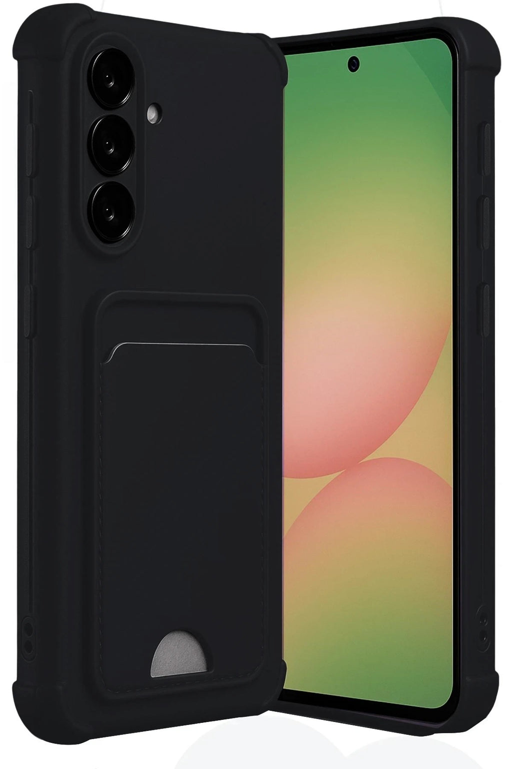 Mey İthalat® Samsung Galaxy A17 5G Kelvin Kartvizitli Silikon - Siyah