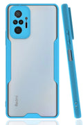 Mey İthalat® Redmi Note 10 Pro Kılıf Platin Silikon - Mavi