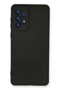 Mey İthalat® Samsung Galaxy A33 5G Kılıf Nano içi Kadife Silikon - Siyah