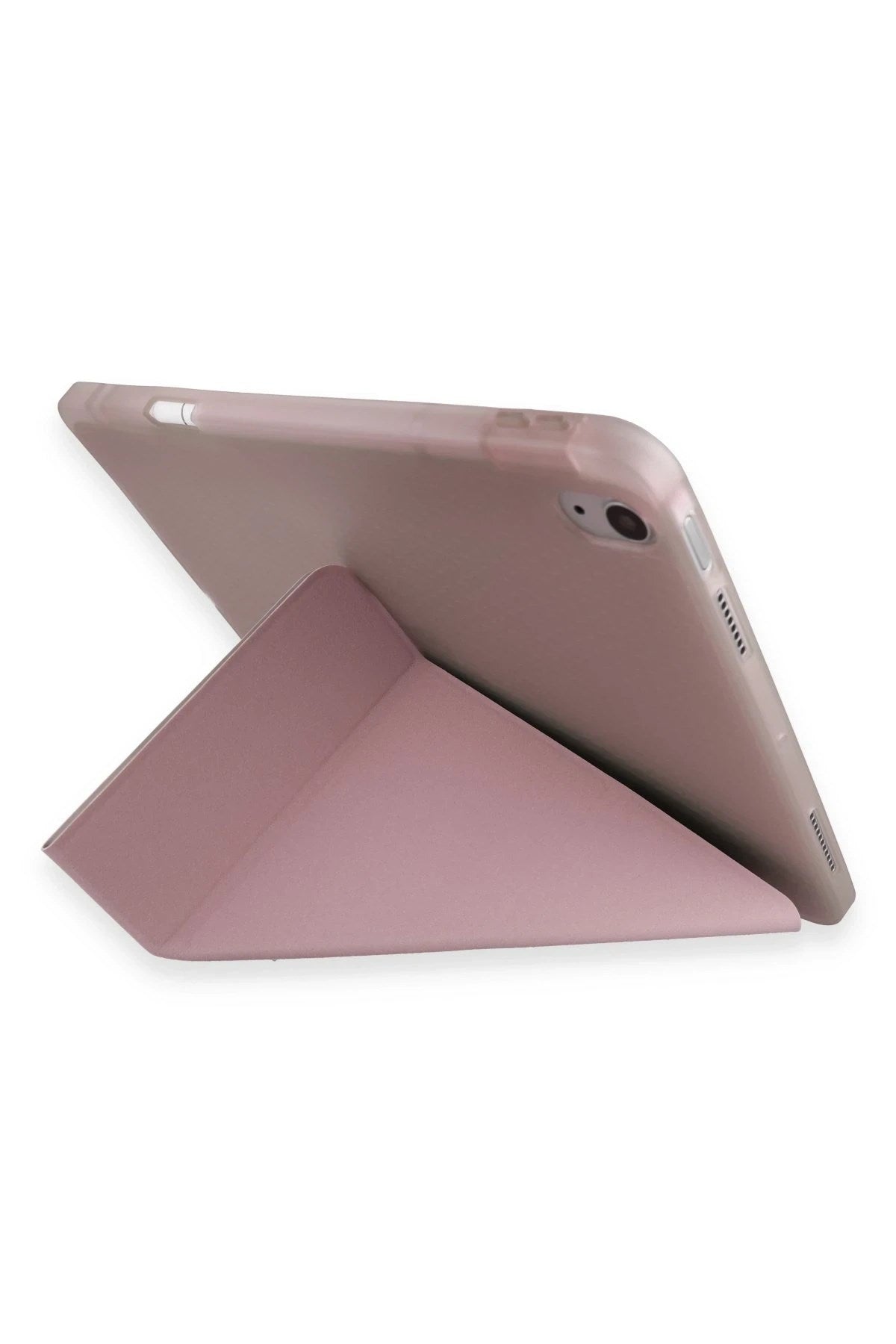 Mey İthalat® Huawei Honor Pad V9 Kılıf Kalemlikli Mars Tablet Kılıfı - Rose Gold