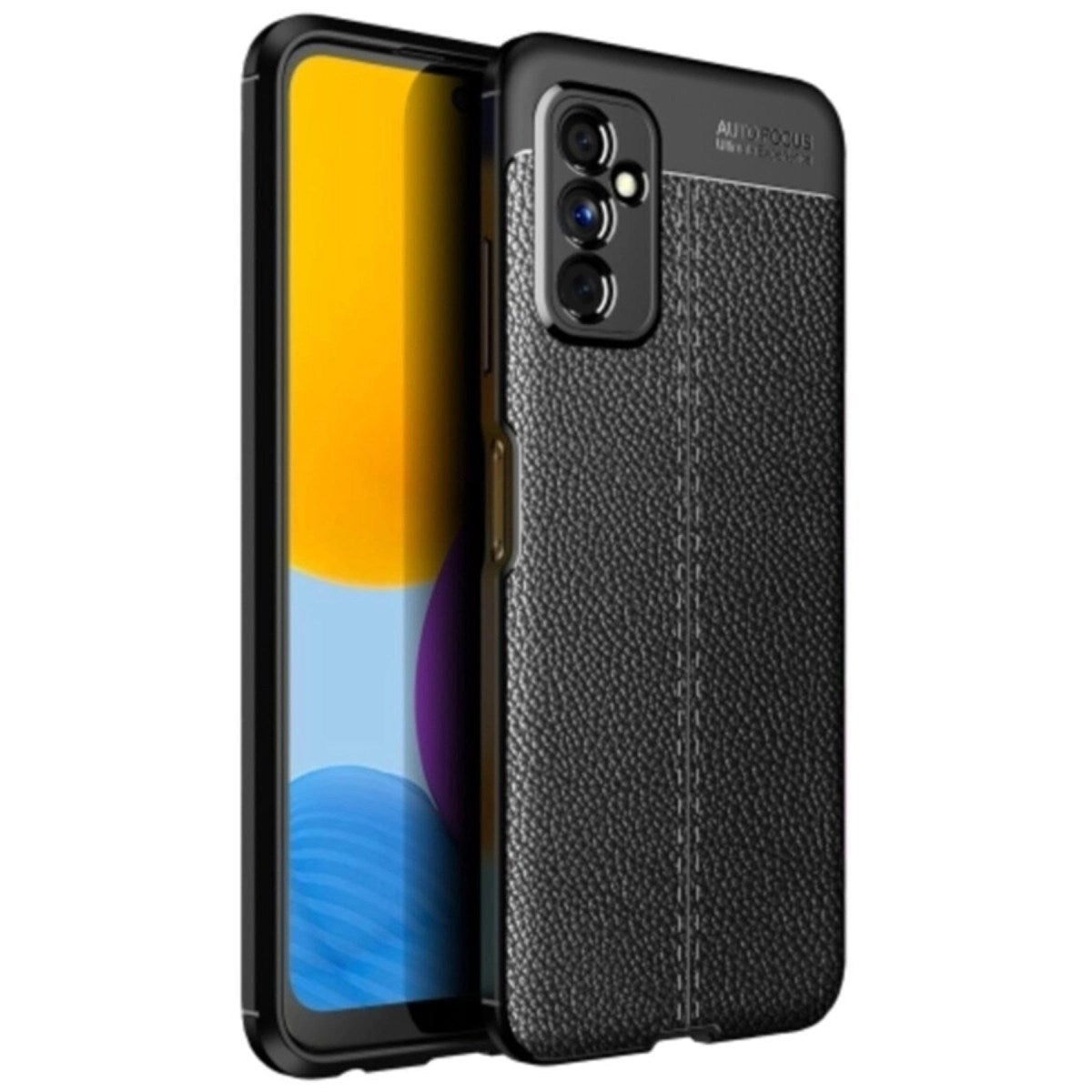 Mey İthalat® Samsung Galaxy M52 5G Kılıf Auto Focus Kapak - Siyah