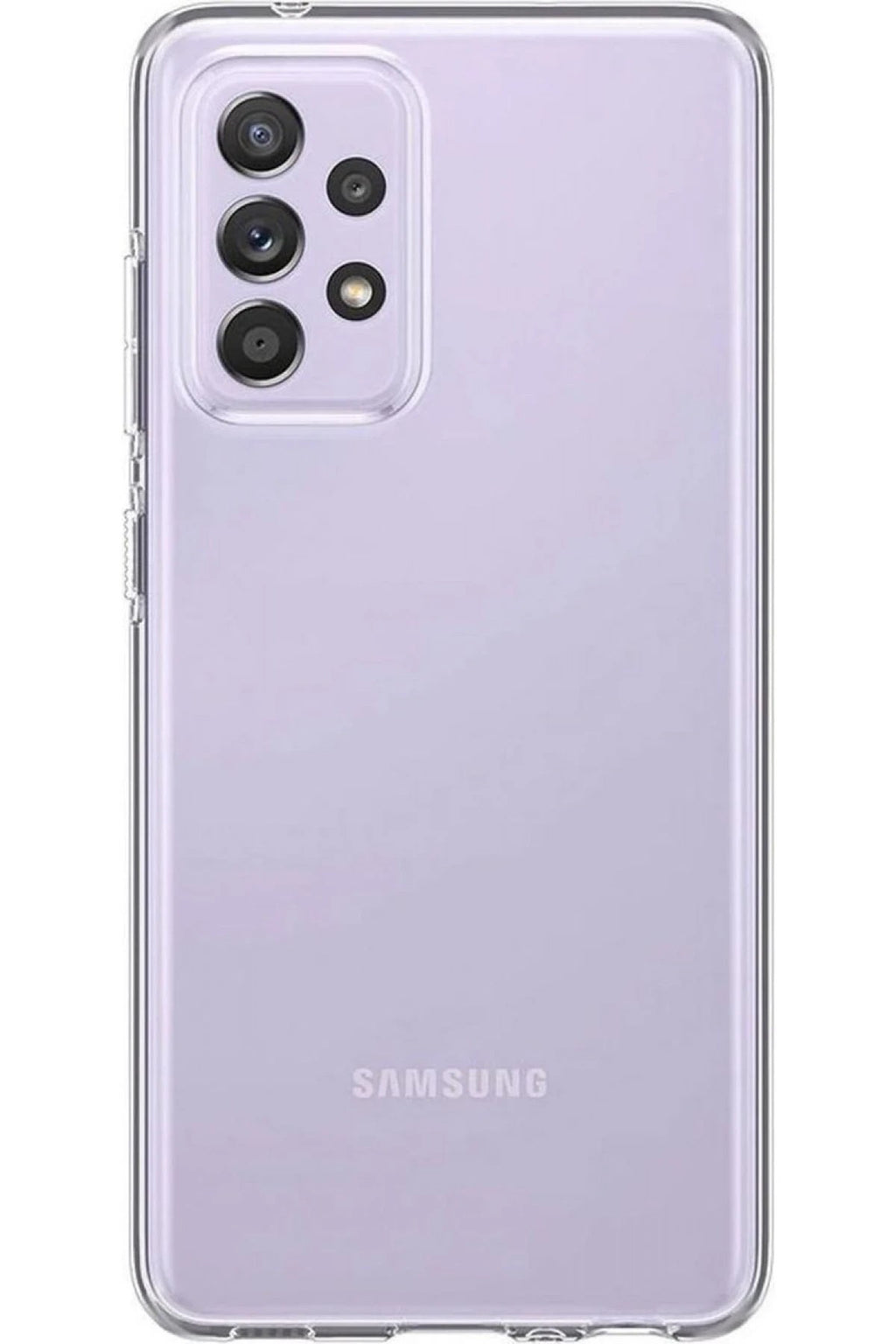 Mey İthalat® Samsung Galaxy A72 Kılıf Lüx Şeffaf Silikon