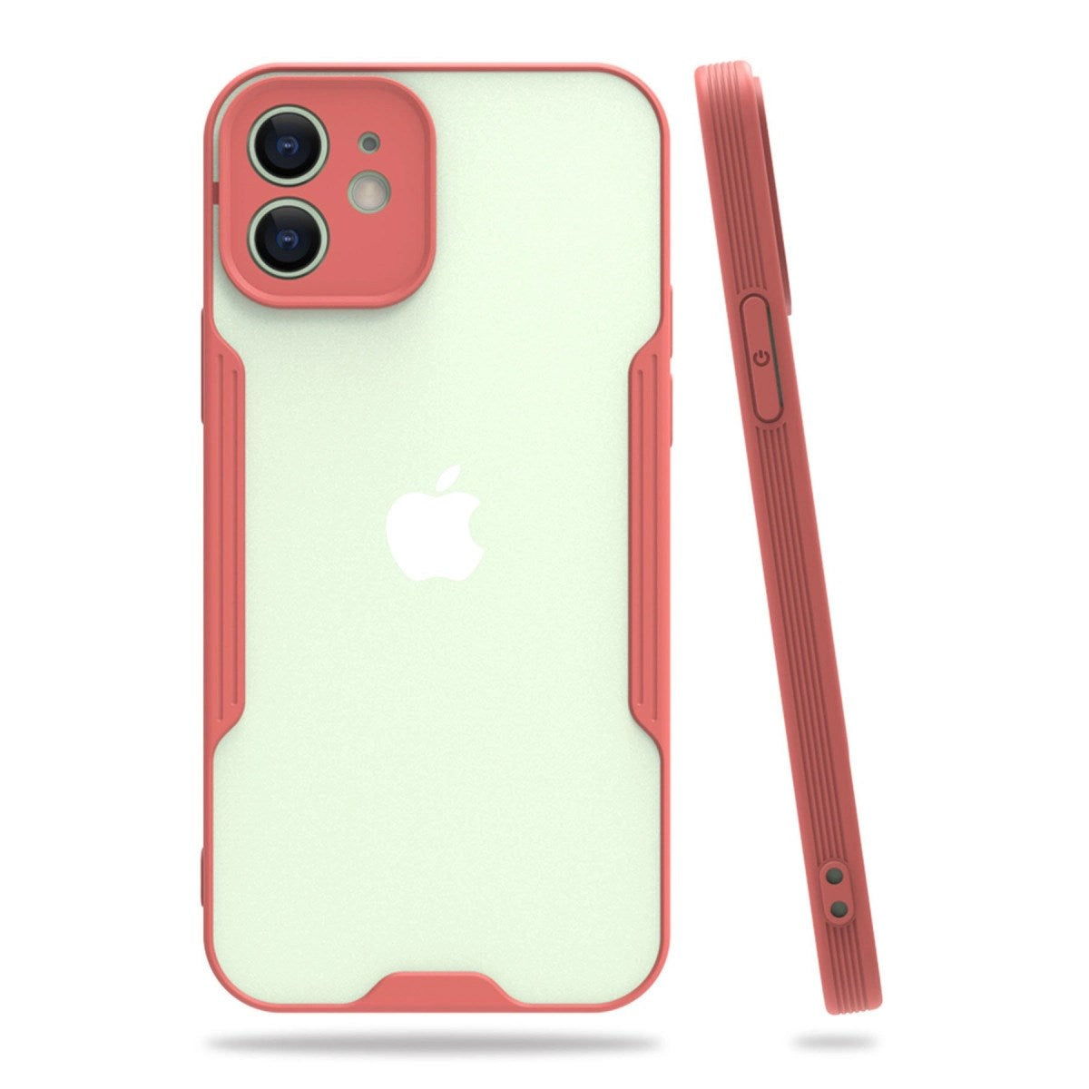 Mey İthalat® iPhone 12 Kılıf Platin Silikon - Pembe