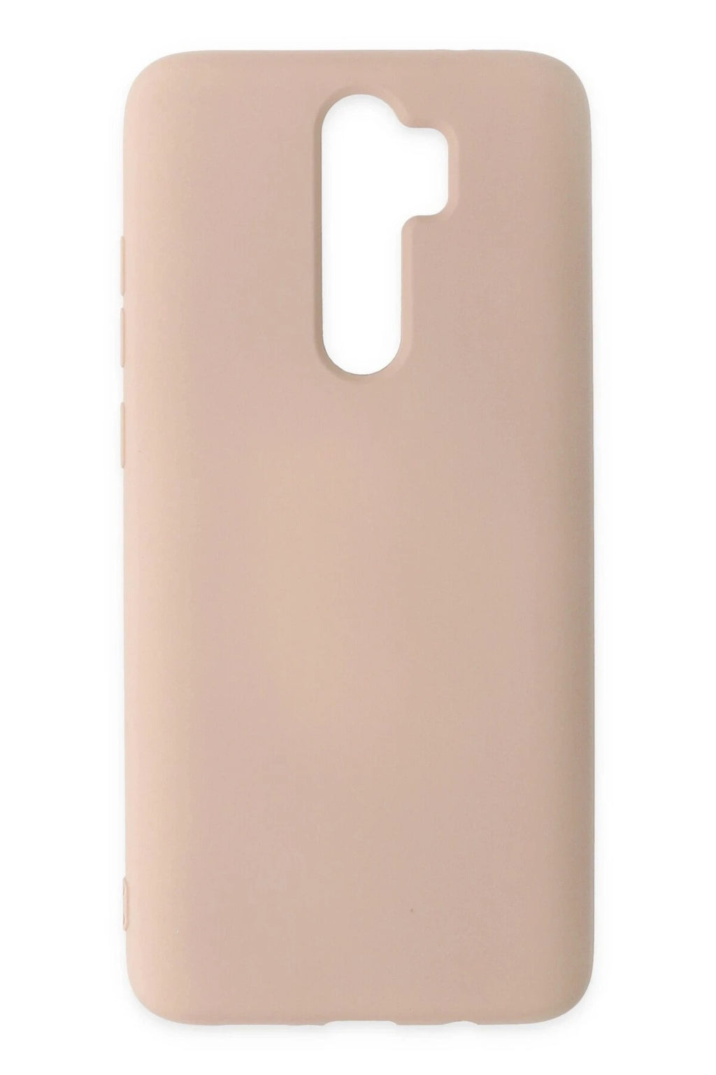 Mey İthalat® Redmi Note 8 Pro Kılıf Nano içi Kadife Silikon - Pudra