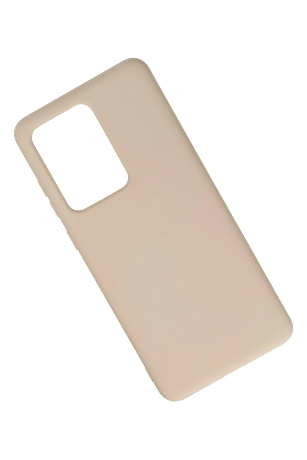 Mey İthalat® Samsung Galaxy S20 Ultra Kılıf Nano içi Kadife Silikon - Pudra