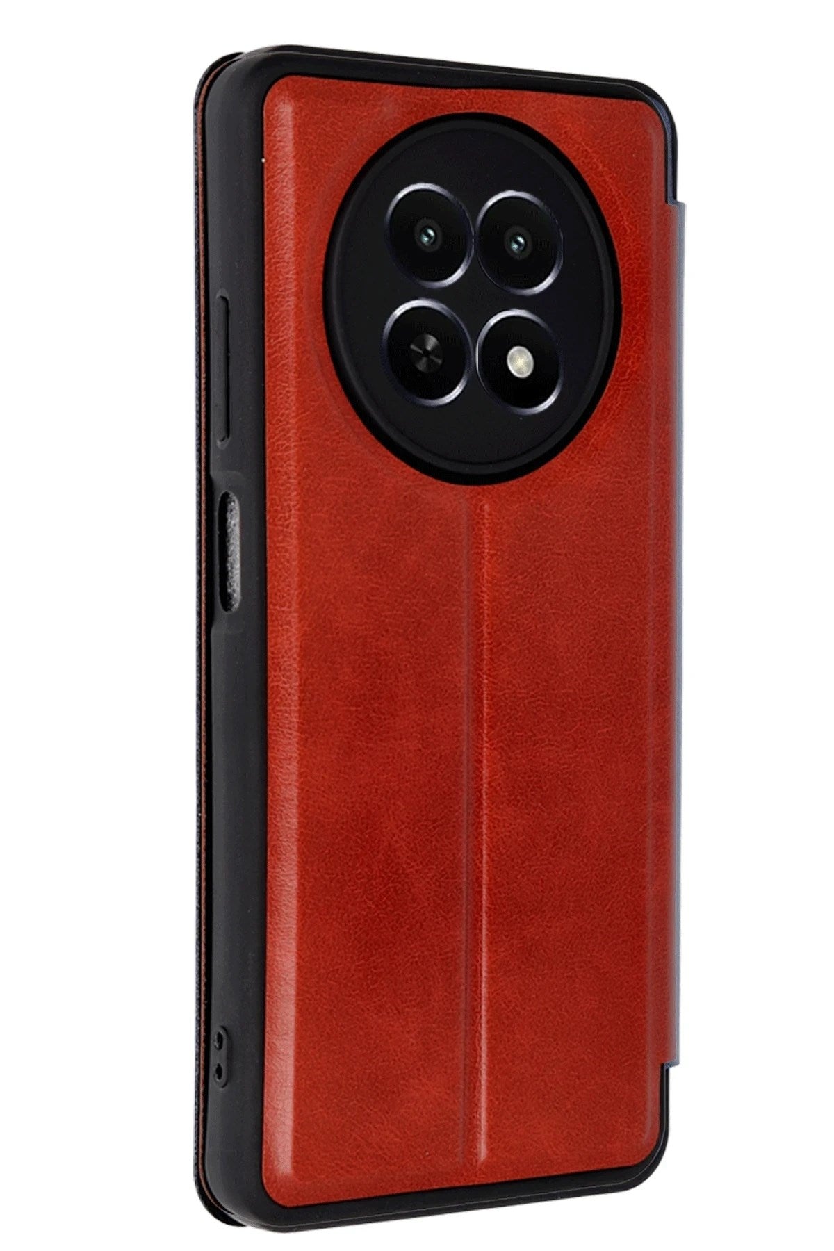 Mey İthalat® Realme 12 5G Kılıf Flip Cover - Kırmızı