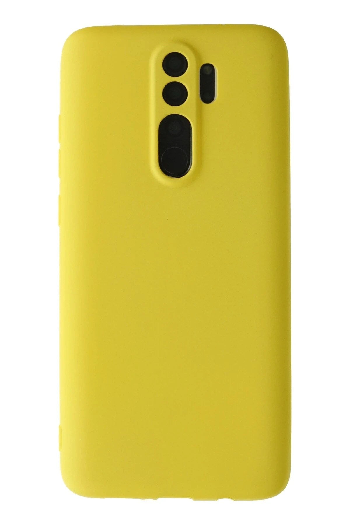Mey İthalat® Redmi Note 8 Pro Kılıf First Silikon - Sarı