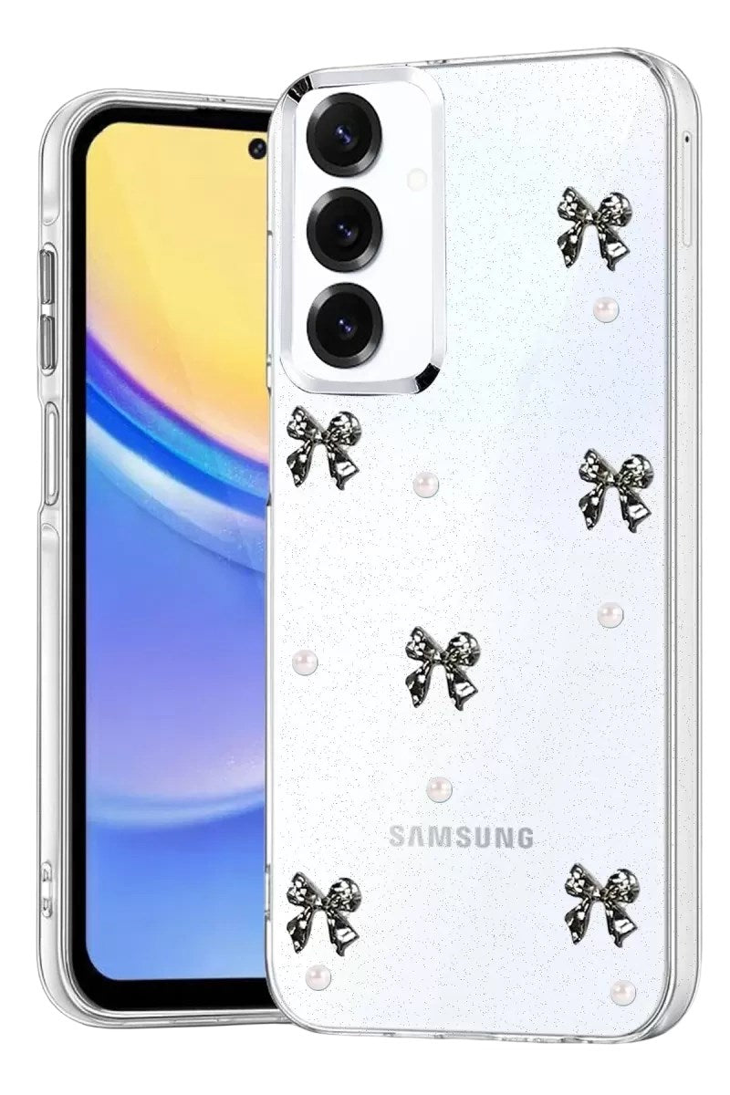Mey İthalat® Samsung Galaxy A14 4G Fiyonk Desenli Kapak - Desen 8