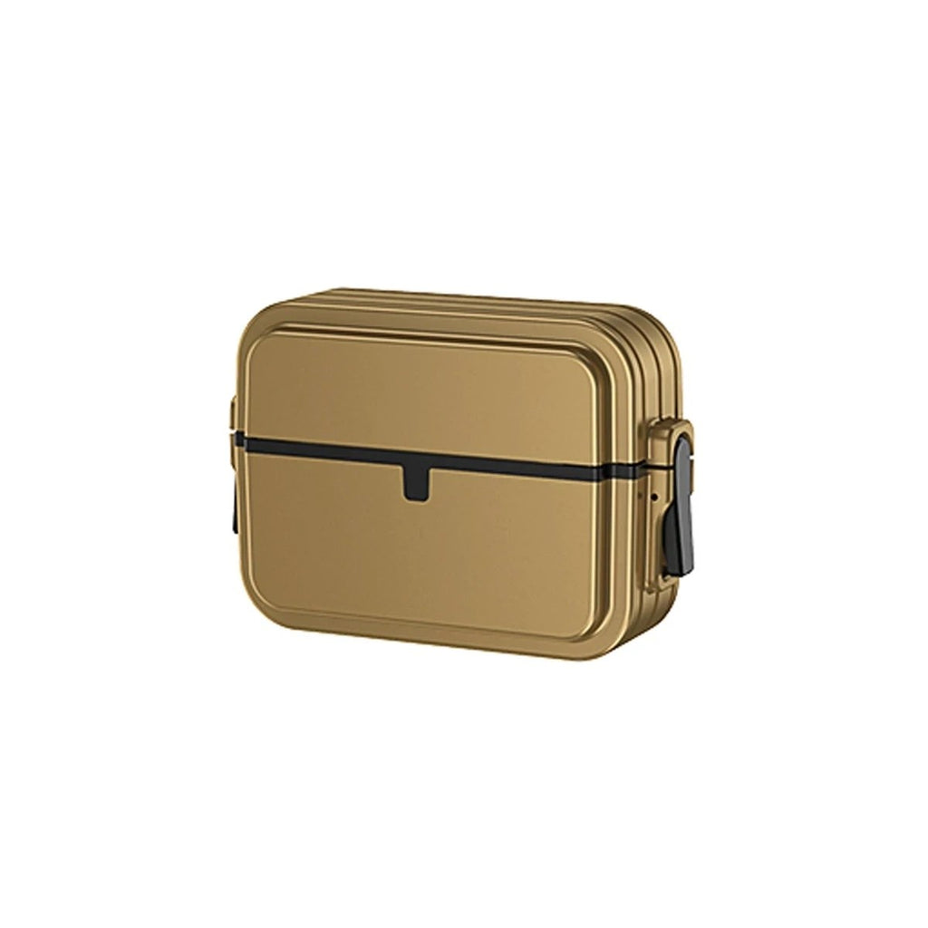 Mey İthalat® Airpods Pro 2 (2.nesil) 404 Kilitli Kılıf - Gold