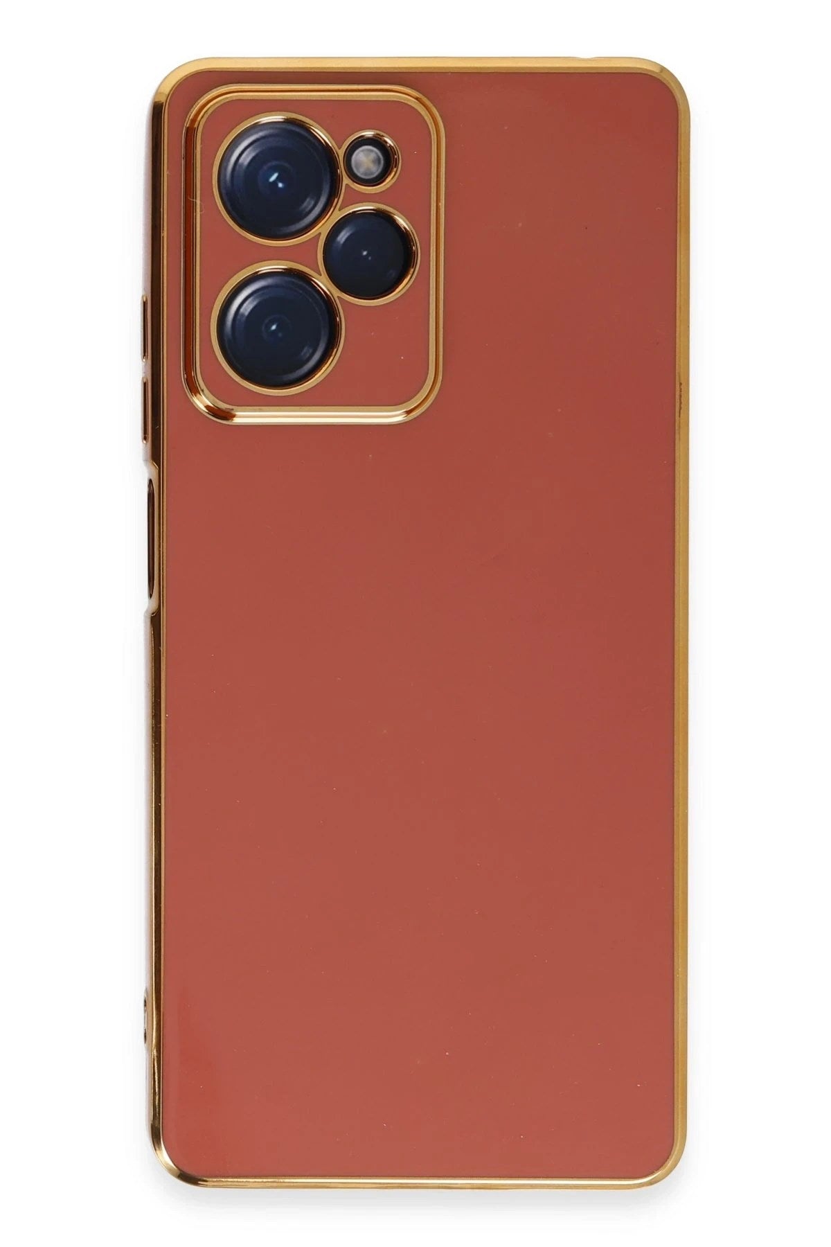 Mey İthalat® Poco X5 Pro 5G Kılıf Volet Silikon - Kırmızı