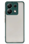 Mey İthalat® Redmi Note 13 5G Kılıf Montreal Silikon Kapak - Yeşil
