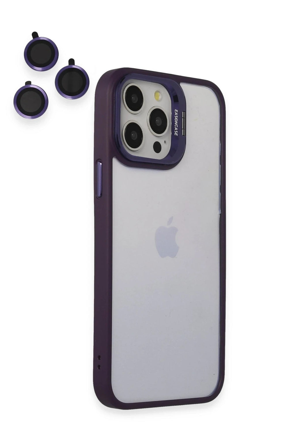 Mey İthalat® iPhone 14 Pro Kılıf Roblox Lens Standlı Kapak - Mor
