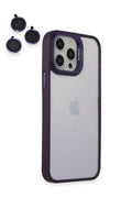 Mey İthalat® iPhone 14 Pro Kılıf Roblox Lens Standlı Kapak - Mor