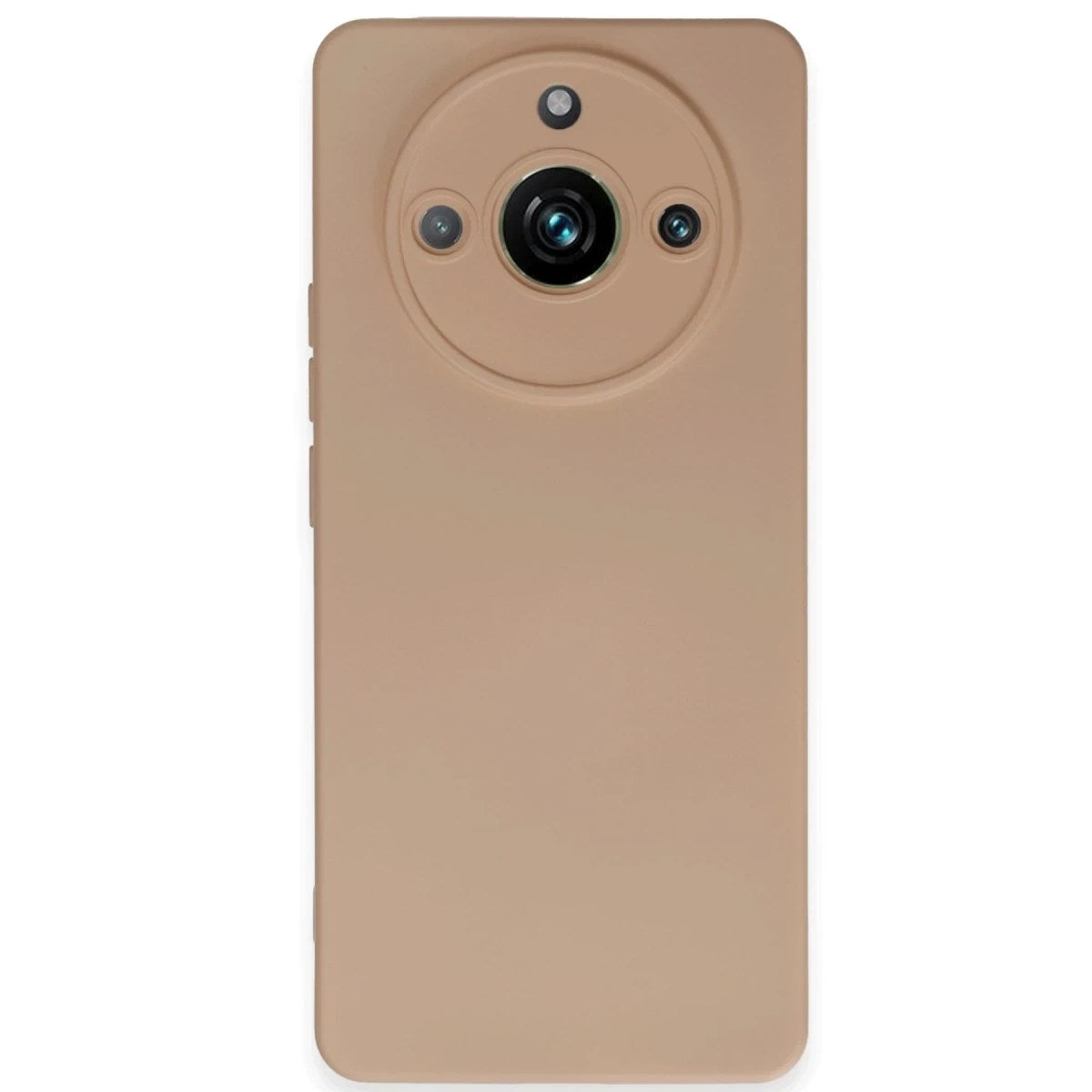 Mey İthalat® Realme 11 Pro Kılıf Nano içi Kadife Silikon - Pudra