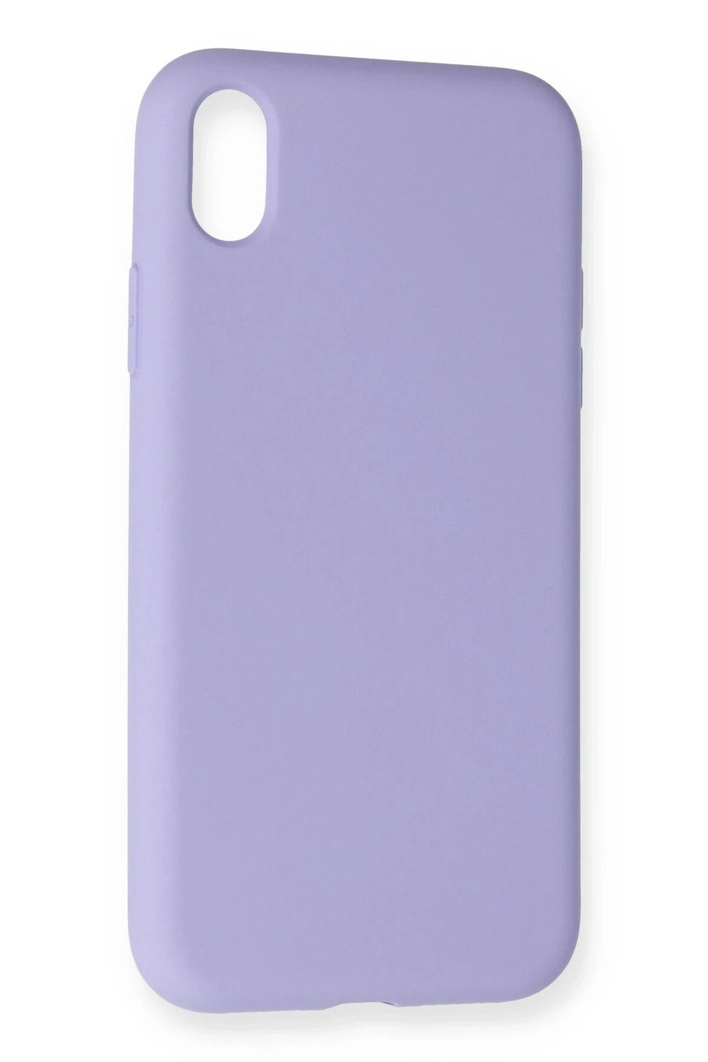 Mey İthalat® iPhone XR Kılıf Nano içi Kadife Silikon - Lila