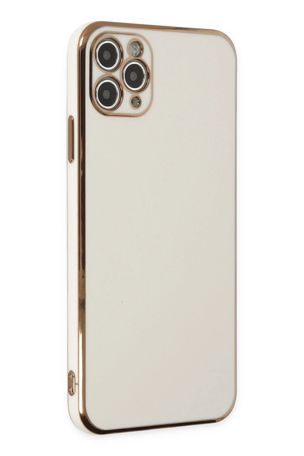 Mey İthalat® iPhone 11 Pro Max Kılıf Volet Silikon - Beyaz