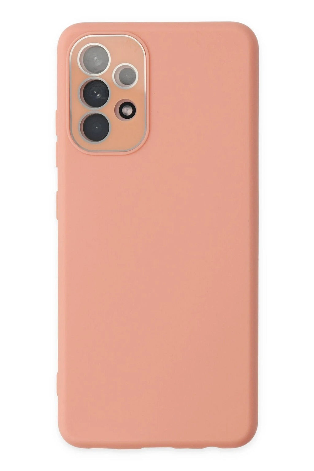 Mey İthalat® Samsung Galaxy A33 5G Kılıf Lansman Glass Kapak - Pembe