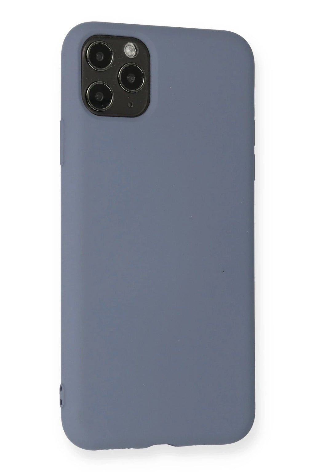 Mey İthalat® iPhone 11 Pro Max Kılıf Nano içi Kadife Silikon - Gri