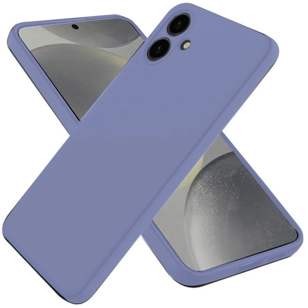 Mey İthalat® Samsung Galaxy A06 Kılıf First Silikon - Lila