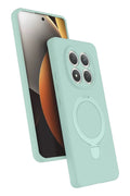 Mey İthalat® Redmi Note 15 Pro 5G Regal Magsafe Standlı Kapak - Su Yeşili
