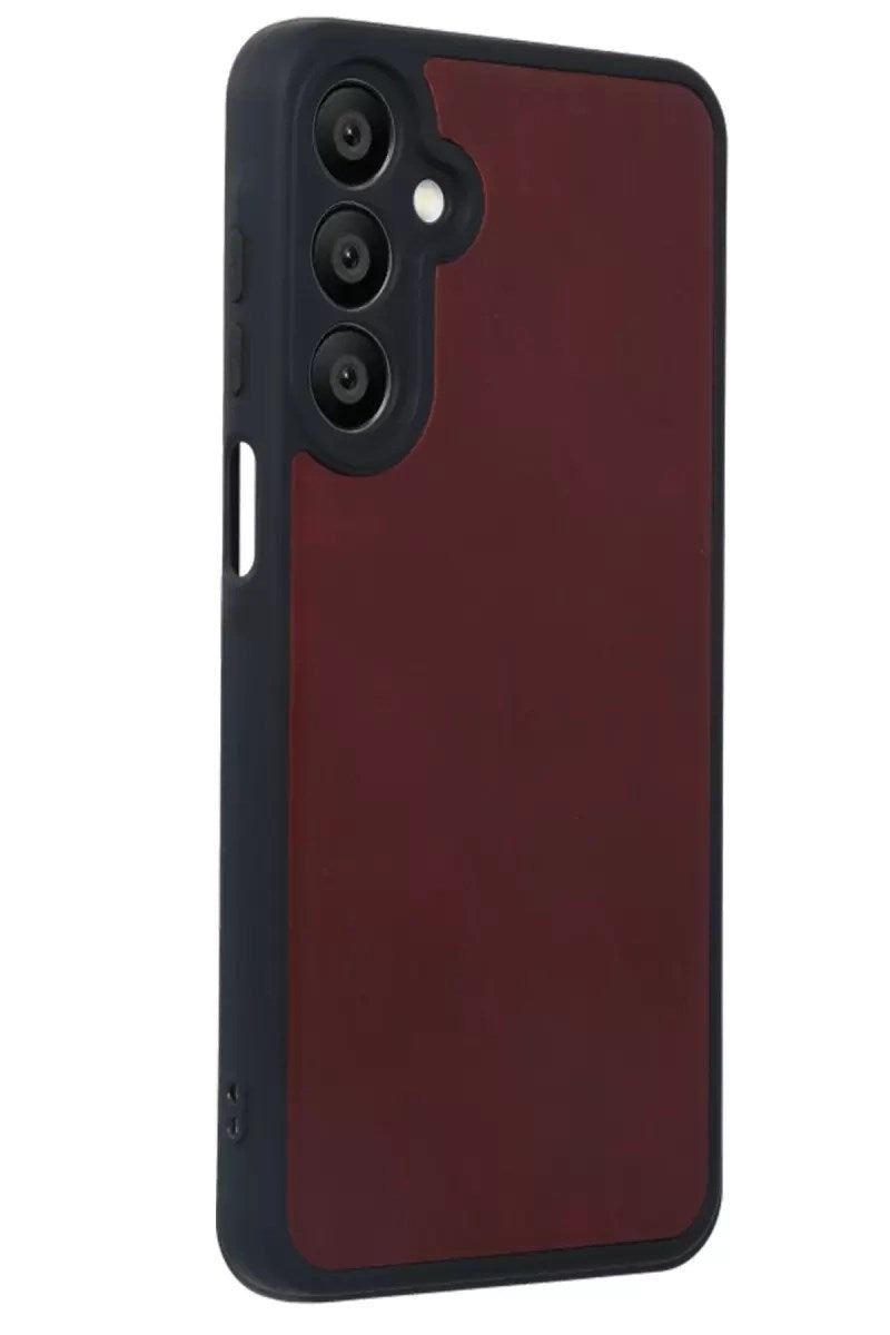 Mey İthalat® Samsung Galaxy A16 5G Kılıf Aras Deri Kapak - Bordo