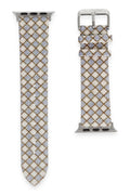 Mey İthalat® Watch 38mm Karo Motif Kordon - Lila