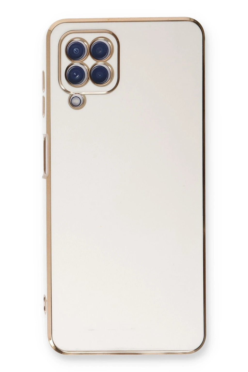 Mey İthalat® Samsung Galaxy A22 Kılıf Volet Silikon - Beyaz