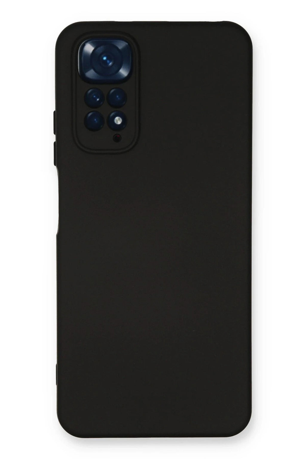 Mey İthalat® Redmi Note 11 Kılıf Nano içi Kadife Silikon - Siyah